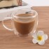 Taza De Vidrio Doble Pared Aislamiento C/ Asa Té Café 250ml Taza De Vidrio Doble Pared Aislamiento C/ Asa Té Café 250ml