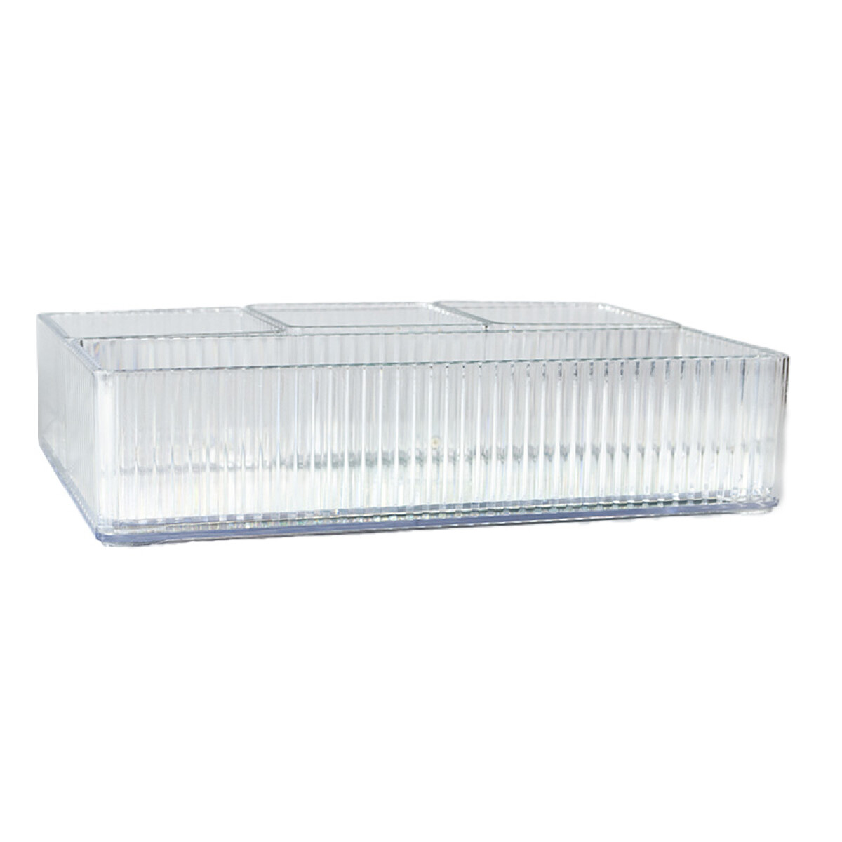 Organizador Acrilico Transparente 4 divisiones 26*17*6cm - Organizador Acrilico Transparente 4 Divisiones 26*17*6cm 