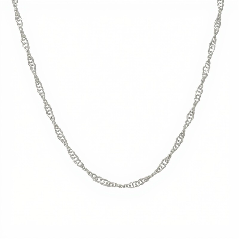 Cadena Singapur-Plata 925-Sin Piedra-CD3011 sinpiedra
