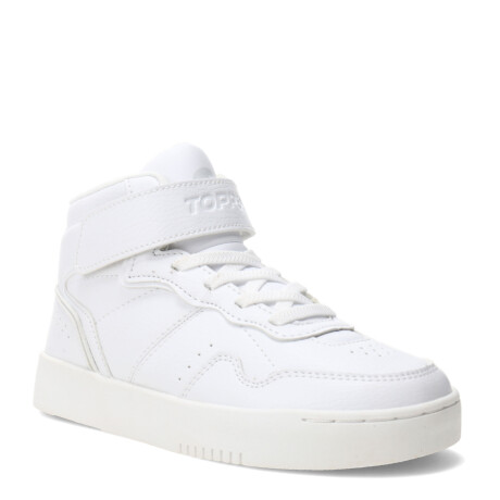 Championes de Niños Topper Terre Mid Blanco