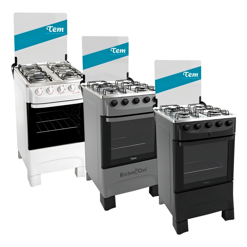 Cocina Tem Mastercook Glp Color Negro Con Puerta Con Visor Cocina Tem Mastercook Glp Color Negro Con Puerta Con Visor