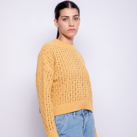 SWEATER MOON Amarillo Oliva