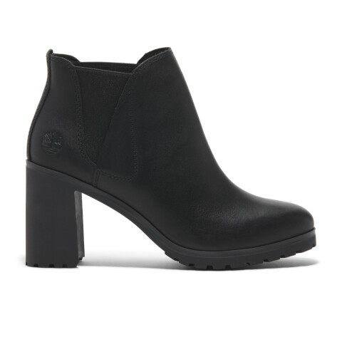 Botas Mid Chelsea Mujer Black Full Grain