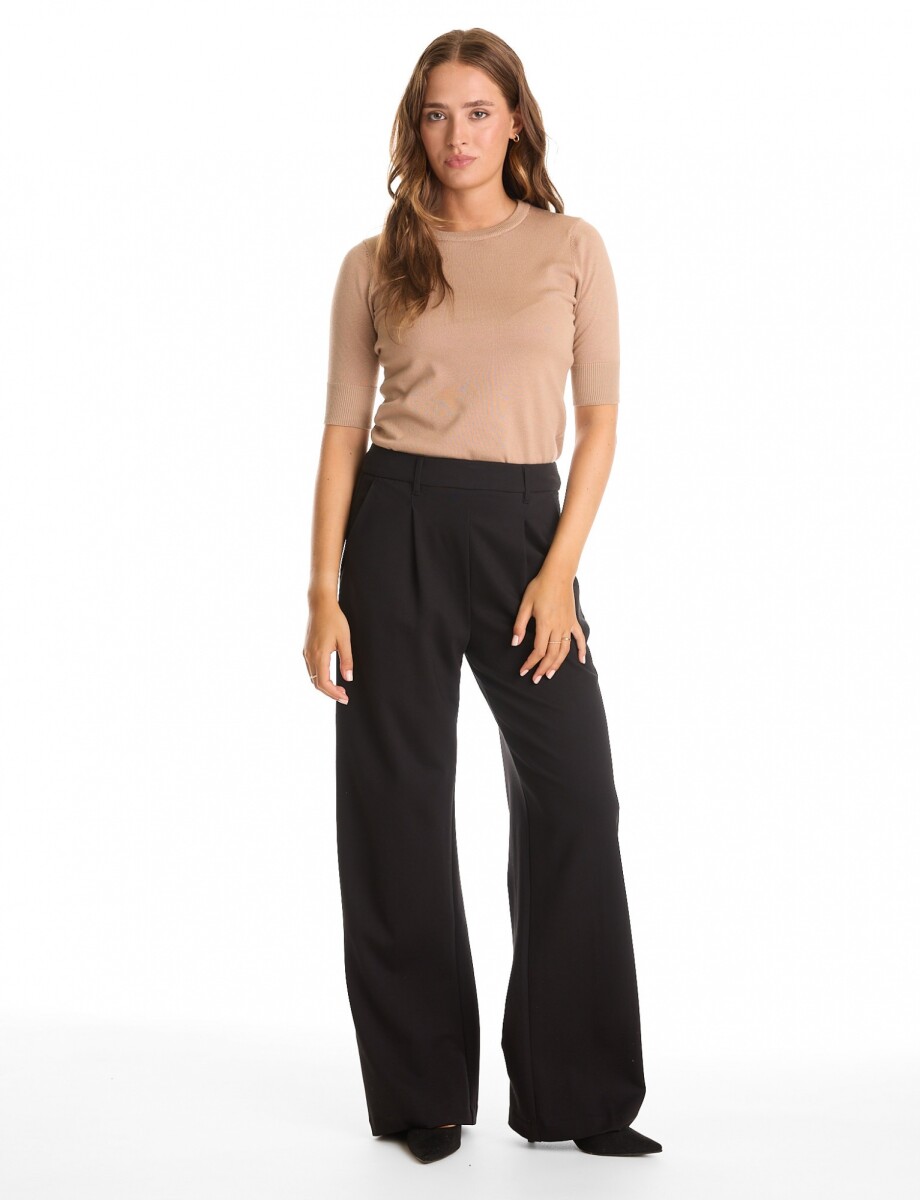 Pantalon Palazzo - Negro 
