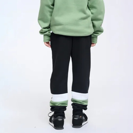 Pantalón Umbro Sunset Niño Negro Verde Blanco S/C