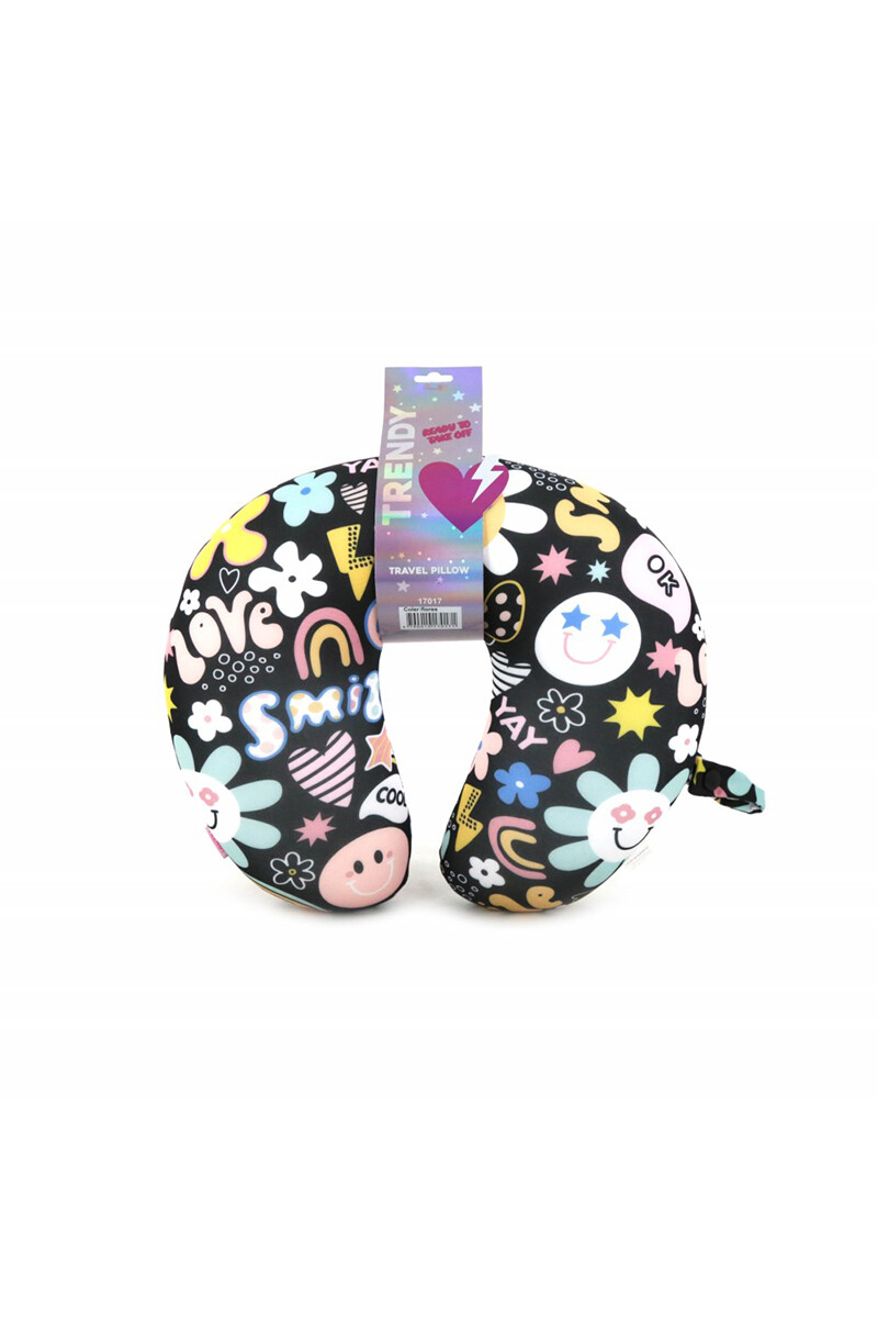 Almohada de viaje Flores