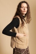 CHALECO DEMPSIE Beige