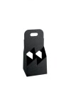 Porta botella 4 botellas 15x15x32 cm. - NEGRO Porta botella 4 botellas 15x15x32 cm. - NEGRO