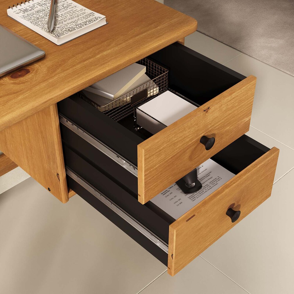 ESCRITORIO MADERA MARRON VIRGILIO