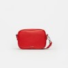 Mini Bag Adisa En Efecto Cuero Rojo