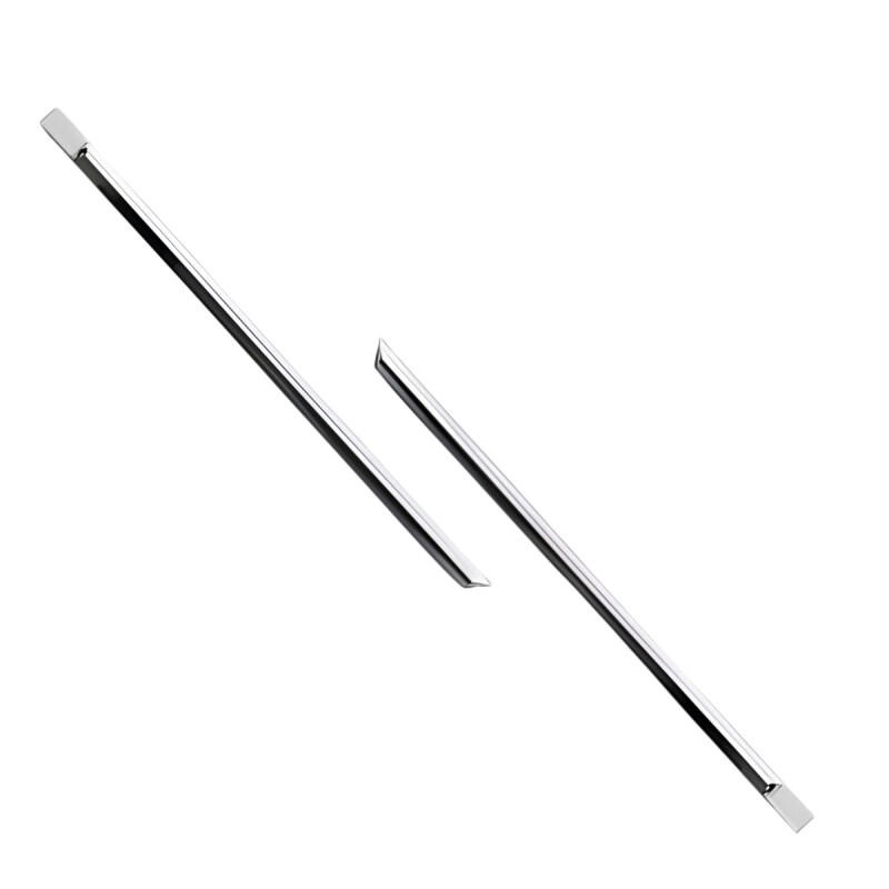 JUEGO DE MOLDURAS GOL G5 / G6 10/16 FINAS CROMADAS Juego De Molduras Gol G5 / G6 10/16 Finas Cromadas