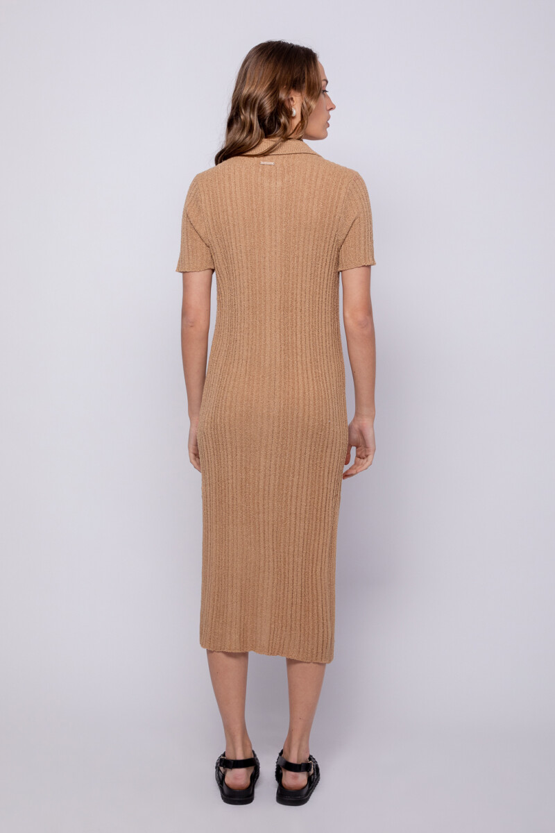 VESTIDO INCA Camel