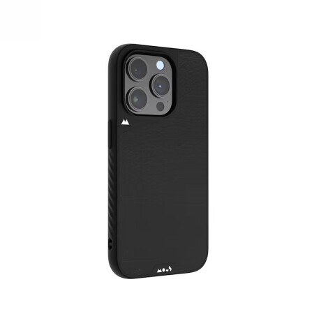 Case Iphone 15 Pro Cuero Black Magsafe Mous Case Iphone 15 Pro Cuero Black Magsafe Mous