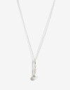 Cadena Corta con Dije Perla Cadena Con Dije Plata 925 - Plateado