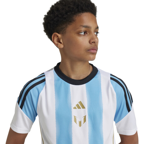 CAMISETA ENTRENAMIENTO adidas MESSI Light Blue & White