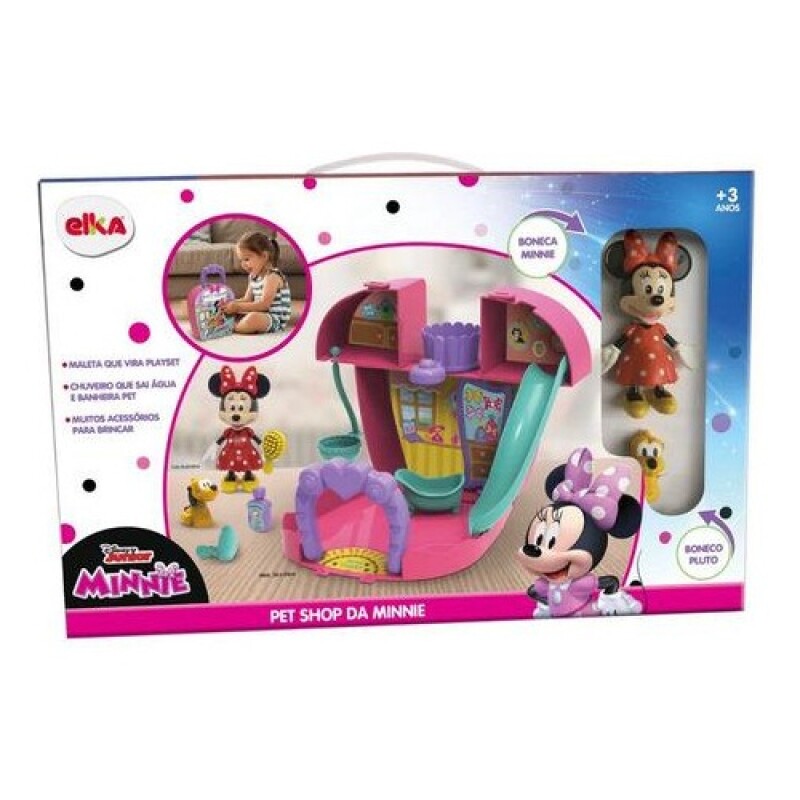 Valija de juego Elka Pet Shop de Minnie Valija de juego Elka Pet Shop de Minnie