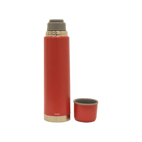 Set Comet Termo Bala 750ml +mate 140ml +Bombilla Regalo Rojo