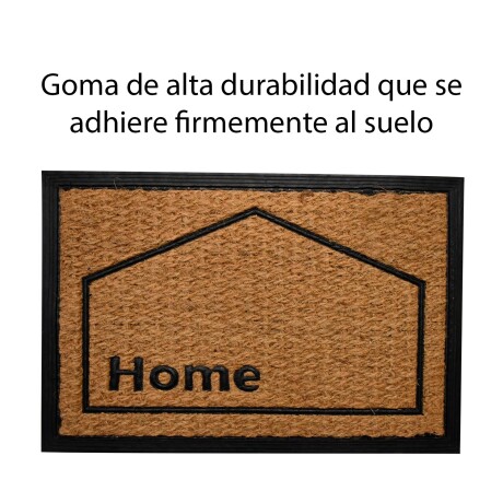 Alfombra Felpudo de Coco Home Casa 40 cm X 60 cm 001