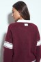 CAMPERA LEAGUE Bordó Merlot