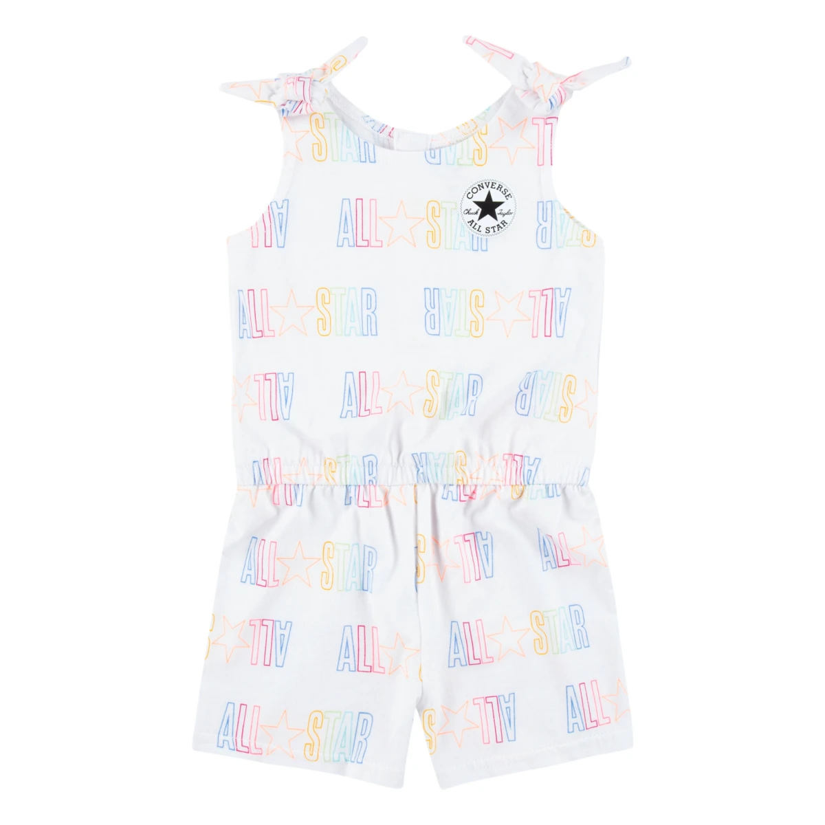 Remera Printed All Star Tie Tank de Niña - Blanco 