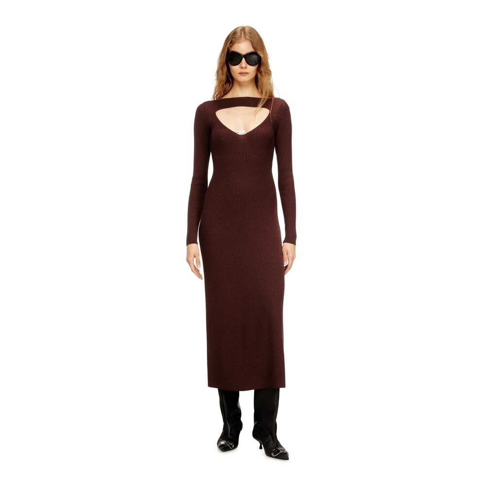 Vestidos Urbano Para Mujer M-Oloni Dress Borgoña