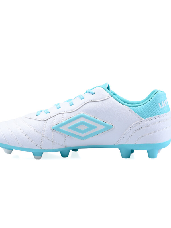Calzado Touch FG Umbro Hombre Blanco, Celeste