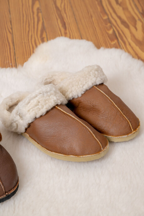 Pantufla borrego Habano