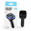 Transmisor FM para auto C47 BT USB MP3 cargador 3.1A Transmisor FM para auto C47 BT USB MP3 cargador 3.1A