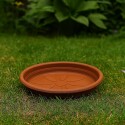 PLATO REDONDO PLASMONT TERRACOTA 31CM PLATO REDONDO PLASMONT TERRACOTA 31CM