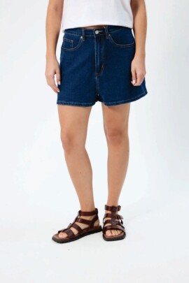 SHORT LENA AZUL OSCURO