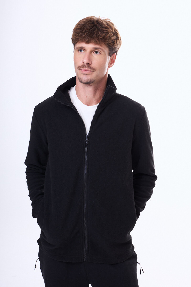 Campera polar Estepona Negro