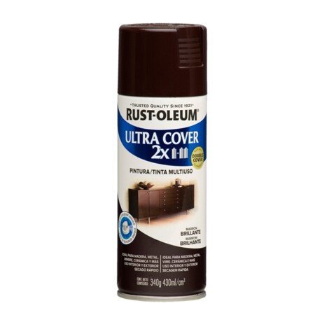 AEROSOL RUST OLEUM ULTRA COVER 2X 340 gr. - MARRON AEROSOL RUST OLEUM ULTRA COVER 2X 340 gr. - MARRON