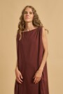 VESTIDO RELIO Marron