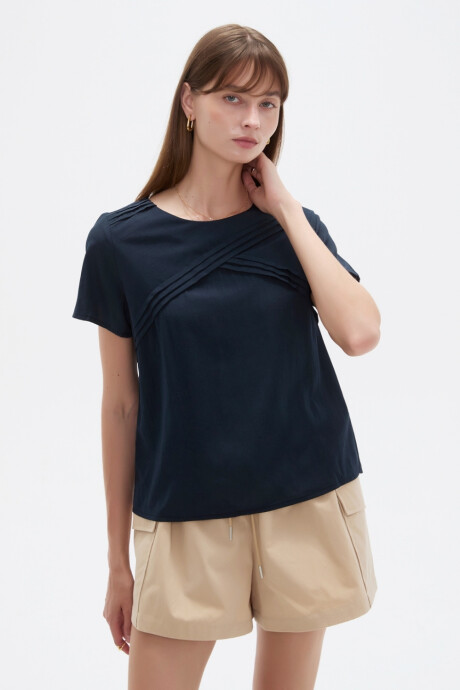 Blusa Tarmel Azul Noche