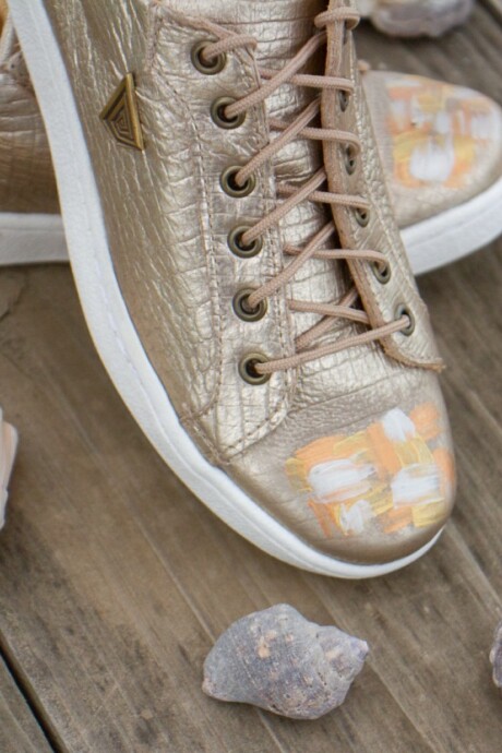 Sneakers Dasha Gold Sneakers Dasha Gold