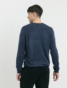 470413 SWEATER HARRINGTON URBAN Azul Melange