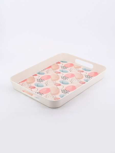 BANDEJA ESTAMPADA BEIGE