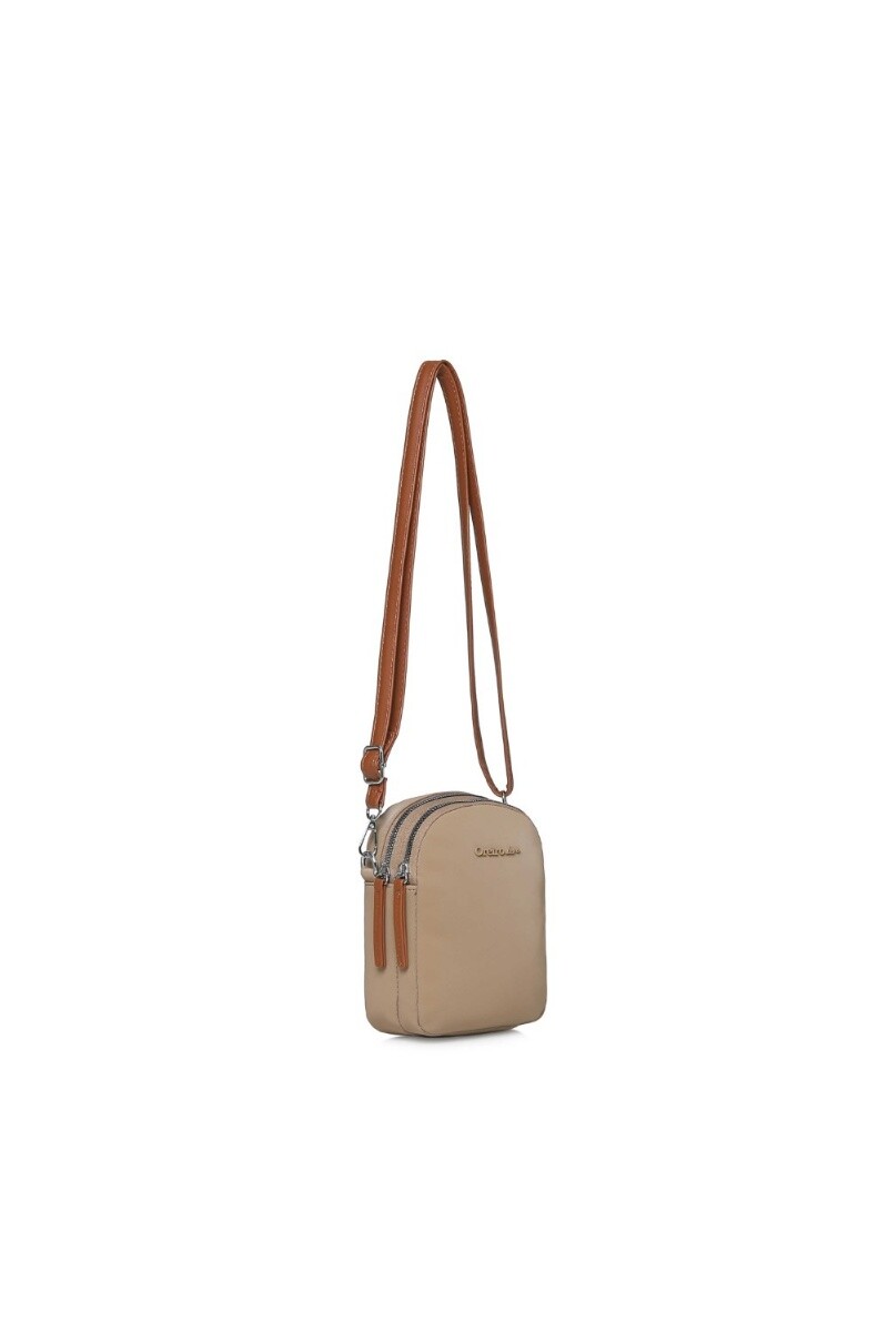 Bandolera Las Oreiro Beige