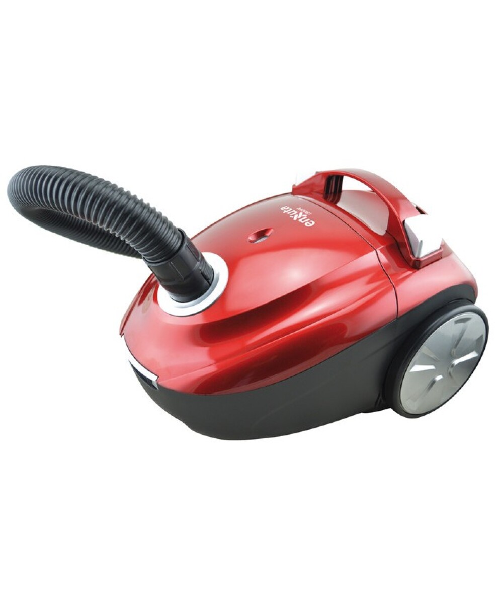 ASPIRADORA CON BOLSA DE TELA 1800 WATTS ENXUTA ROJA 