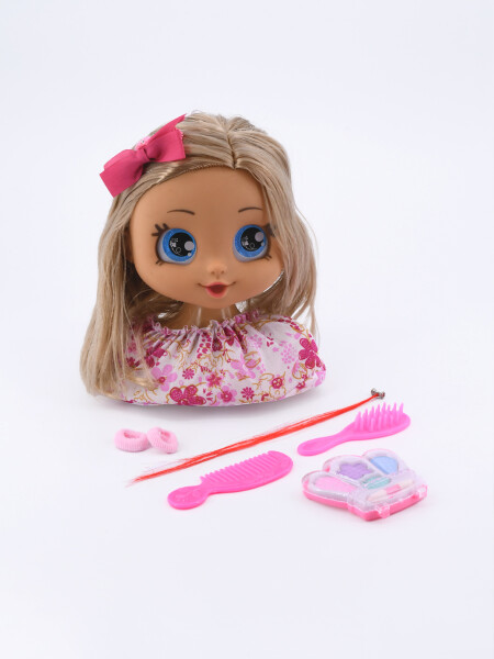 MUÑECA PARA PEINAR ROSADO
