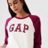 FRCH LS ORGANIC VINTAGE CREW LOGO BEET RED 19-2030 TCX