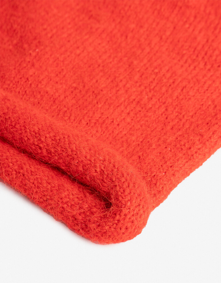 Gorro Gorro Tejido Rojo - Rojo Medio