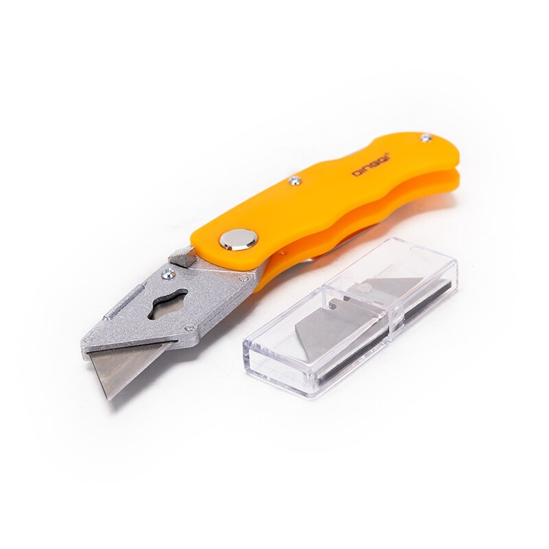 DINGQI TRINCHETA NAVAJA PROFESIONAL + 5 HOJAS 61x19MM Dingqi Trincheta Navaja Profesional + 5 Hojas 61x19mm