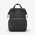 Mochila maternal KIKKABOO SIENNA negro dorado