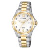 Reloj Citizen EU6084-57A para dama con correa de acero Reloj Citizen Eu6084-57a Para Dama Con Correa De Acero
