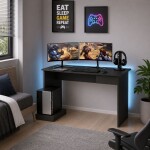 ESCRITORIO - GAMER PARA PC GRAFITO