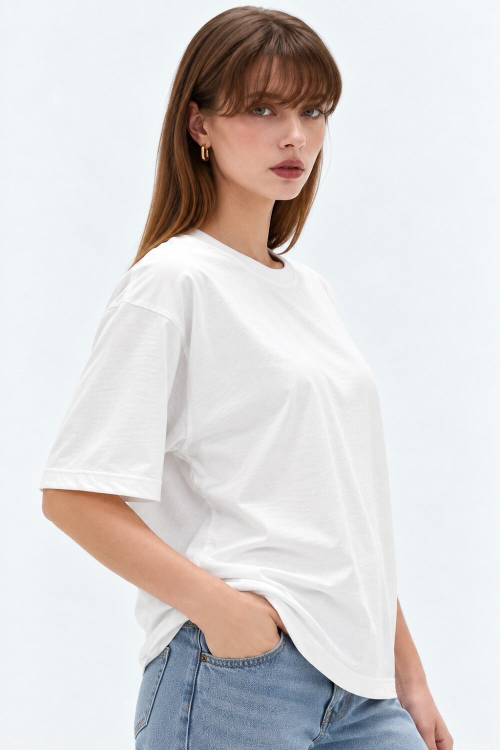 Remera Binaga Marfil / Off White