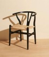 Silla Wishbone Negro