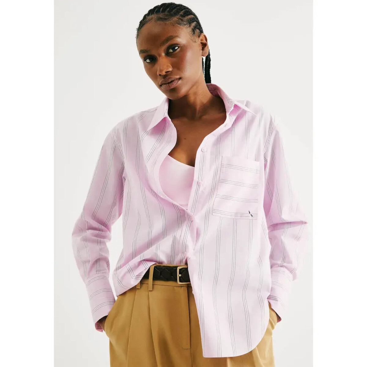 CAMISA FEM - LILAS 