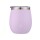 Mate Acero Inox. con Tapa Lila